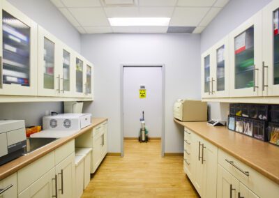 Sterilization room straight on